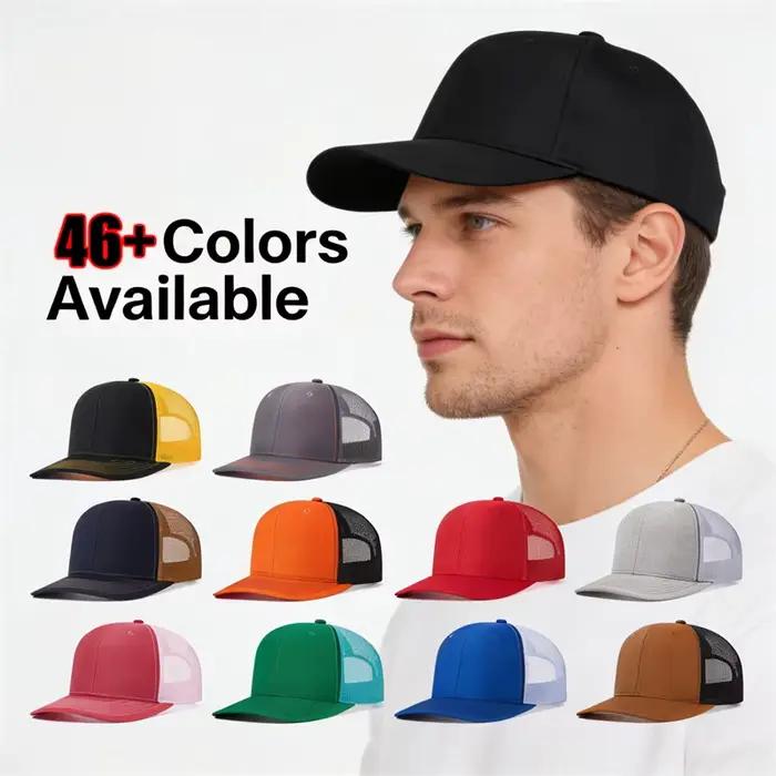 Casquette de baseball unisexe en maille respirante de haute qualité