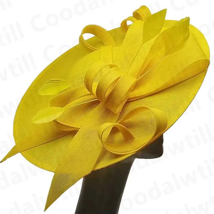 Royal Ascot grands chapeaux fascinateurs bandeau dames église Kentucky Derby casque