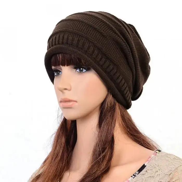 Chapeau ample surdimensionné élégant pour femme coloré et polyvalent pour les quatre saisons occasions extérieures et intérieures