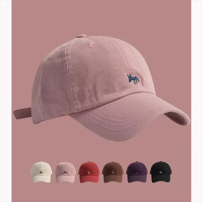 Casquette de baseball brodée Little Fox de Muji pour femme