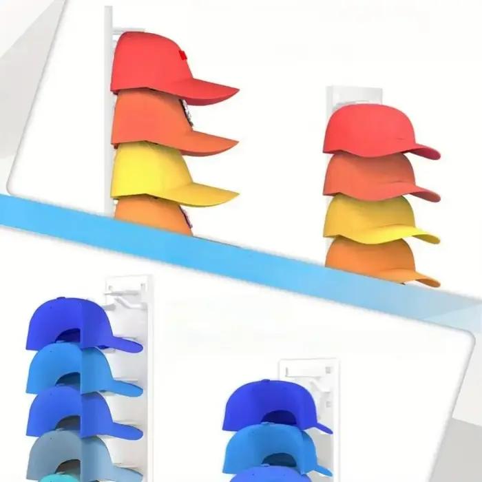 Présentoir mural multicouche pour chapeaux rangement de manteaux et chapeaux organisation durable pour salon élégant à offrir pour divers événements