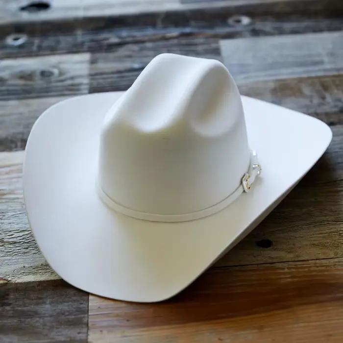 Chapeaux de Cowboy occidentaux à bord carré 100% laine