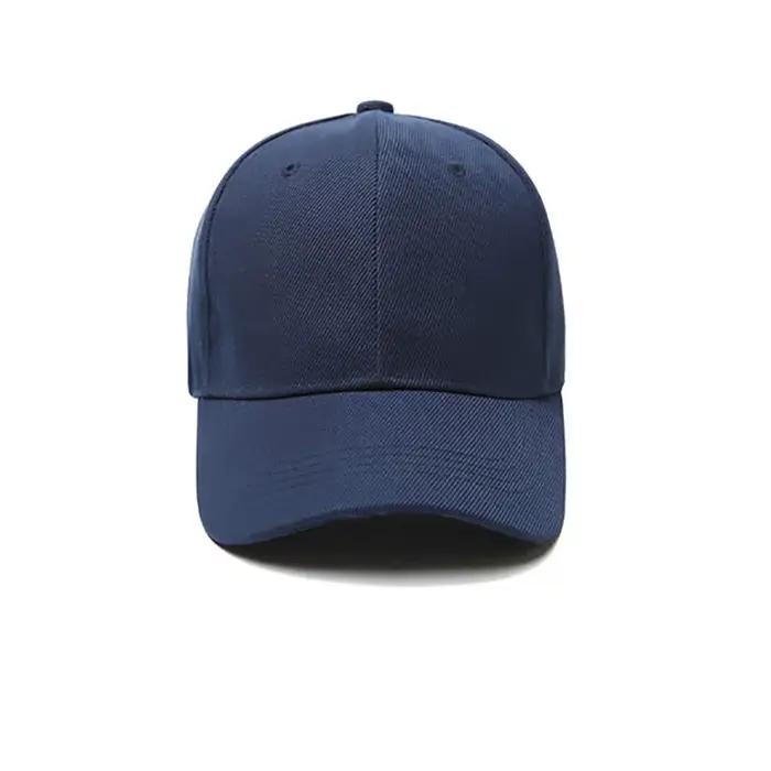 Casquette de baseball brodée avec logo personnalisé pour hommes et femmes