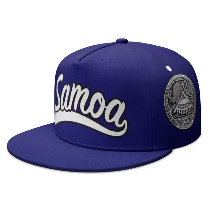 Chapeau Samoa Américaine Personnalisé Style Sport Polyester Imprimé Multifonction Quatre Saisons Voyage Occasions Spéciales