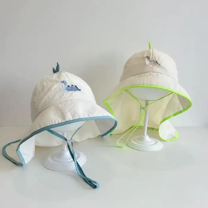 Chapeau de pêcheur léger et respirant anti-UV à large bord en tissu doux pour la plage accessoire de mode polyvalent pour les sorties estivales et les journées ensoleillées