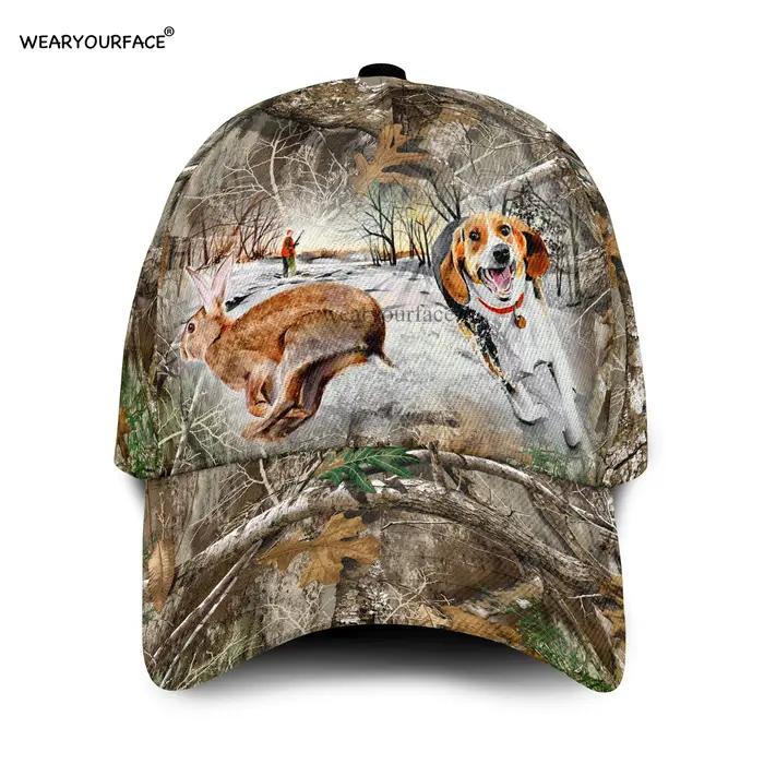 Casquette de Baseball avec Imprimé de Chien pour html au Cerf