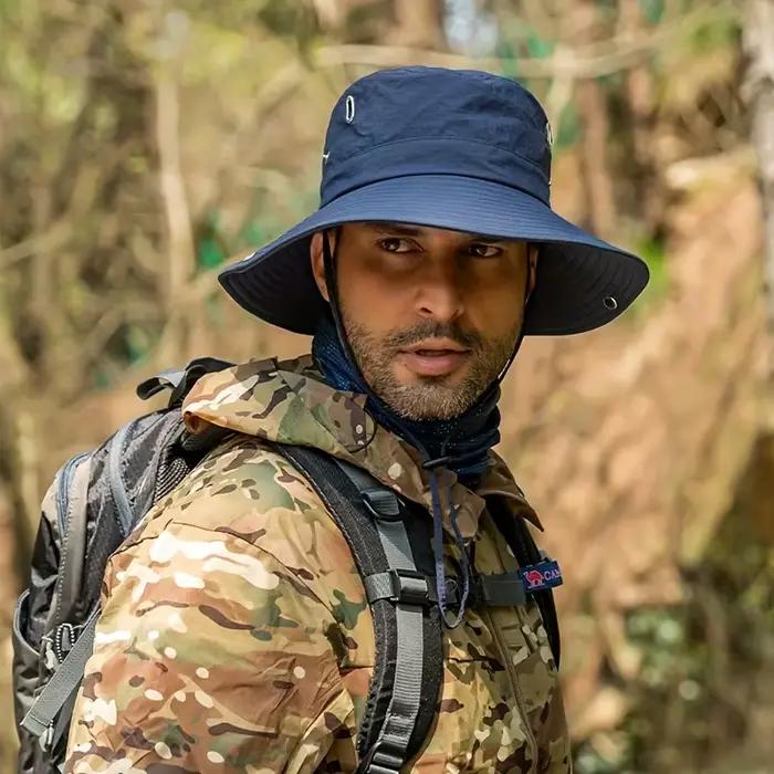 Chapeau de pêcheur imperméable pour l'extérieur