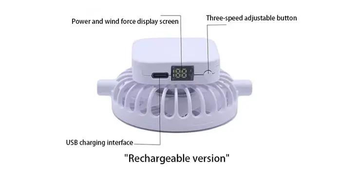 Chapeau de ventilateur de charge multifonctionnel chapeau de pêcheur anti-insectes pour camping pêche randonnée protection solaire