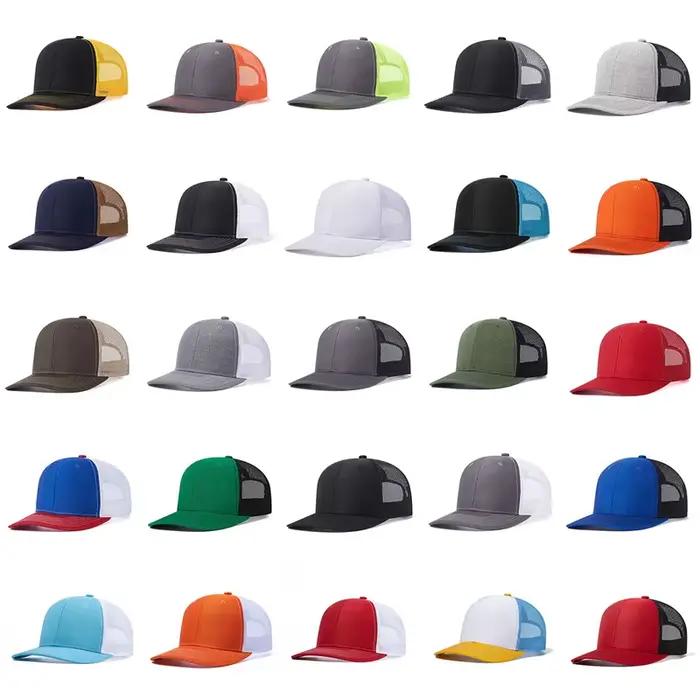 Casquette de baseball unisexe en maille respirante de haute qualité