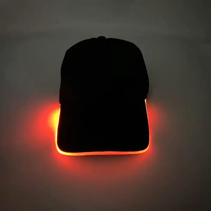 Casquette de baseball LED pour événements majeurs