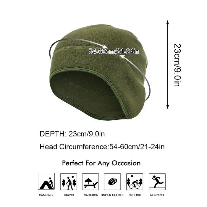 Chapeaux d'hiver thermiques en polaire pour hommes et femmes