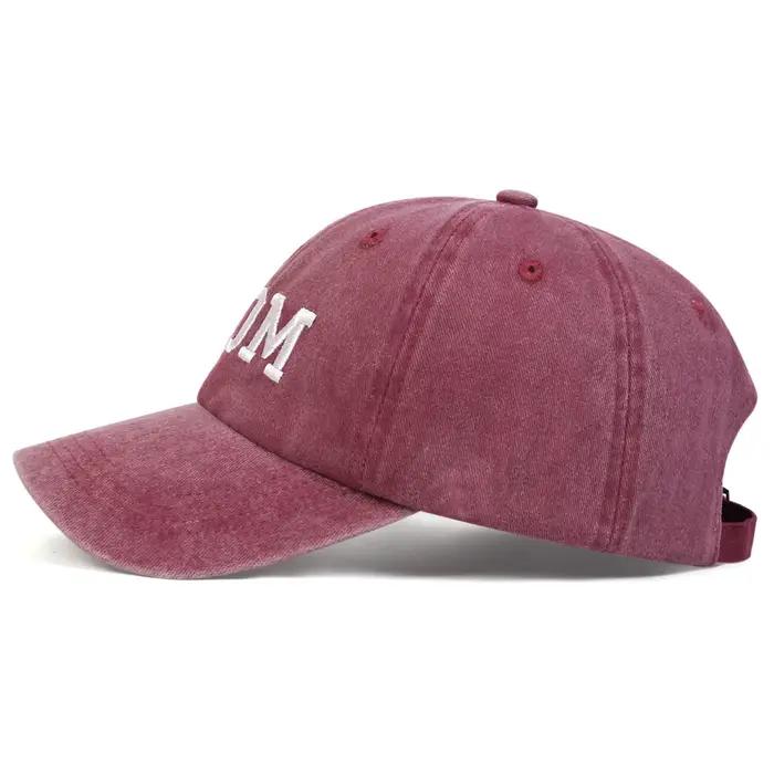Chapeau de baseball MAZIAO brodé rétro sport décontracté pour hommes et femmes quatre saisons polyvalent style unique occassions quotidiennes