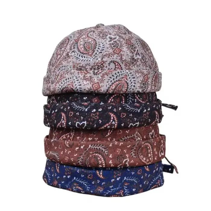 Chapeau sans bords en coton de Style bohème