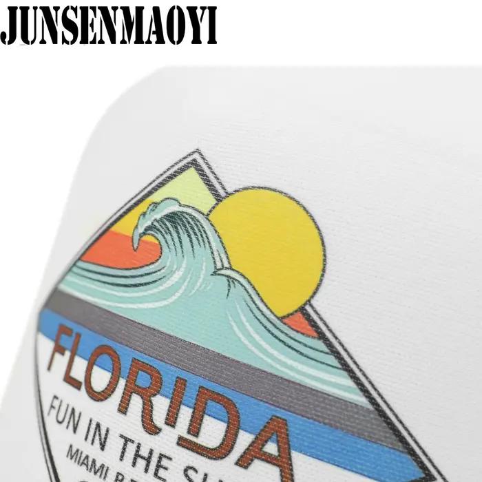 Nouvelle casquette de camionneur floride chapeau Miami bord de mer plage
