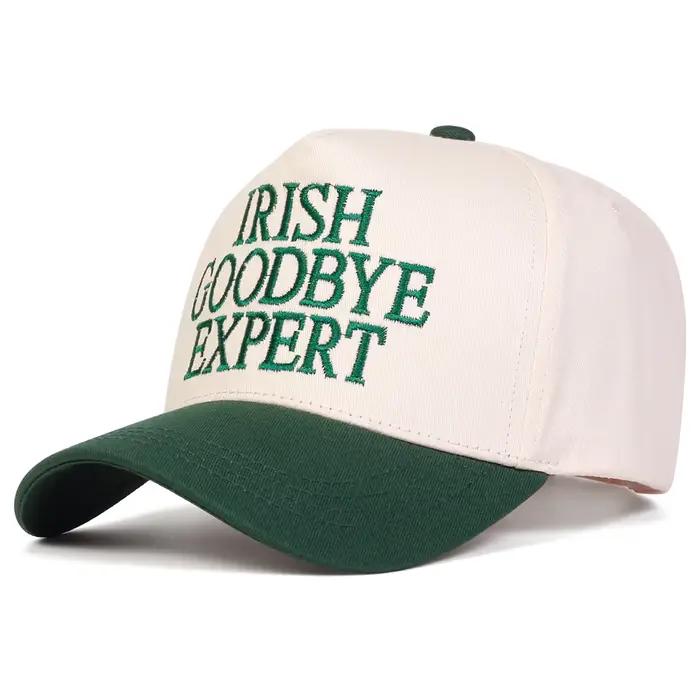 Casquettes de baseball brodées unisexes IRISH GOODBYE EXPERT