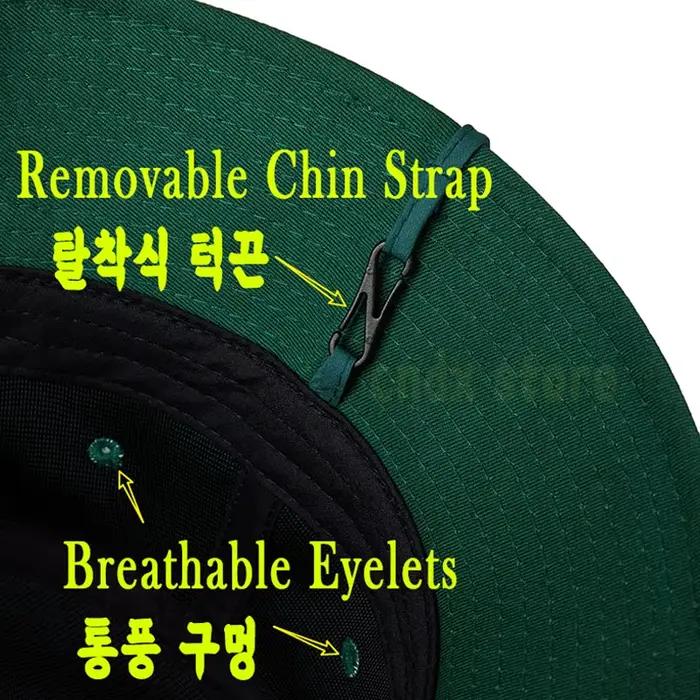 Chapeau de pêcheur surdimensionné en coton et polyester pour grandes têtes, protection solaire, résistant au vent, style sport, polyvalent pour hommes et femmes, occasions estivales et printemps