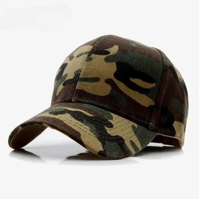 Casquette de baseball camouflage unisexe