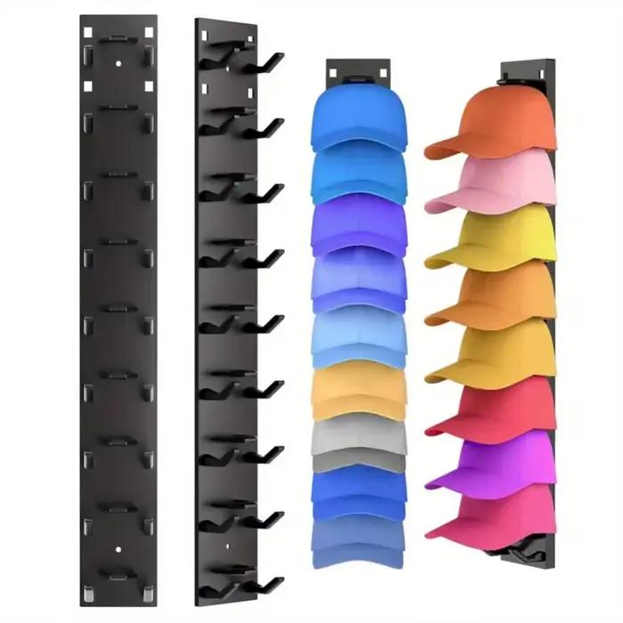 Présentoir mural multicouche pour chapeaux rangement de manteaux et chapeaux organisation durable pour salon élégant à offrir pour divers événements