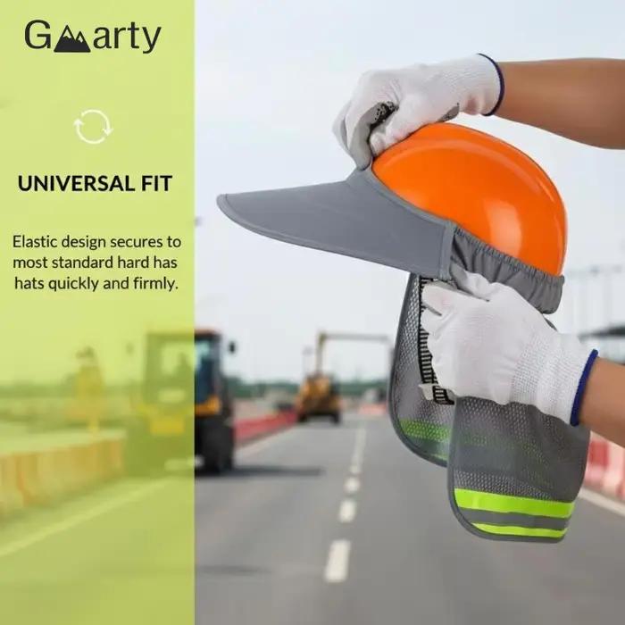 Nouvelle casquette réfléchissante en maille respirante anti-UV