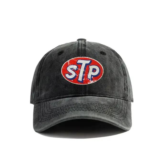 STP casquettes de Baseball chapeaux en détresse casquette de papa hommes femmes rétro Protection solaire extérieure chapeau décontracté et polyvalent mode