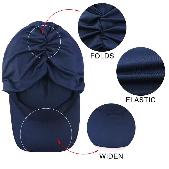 Casquette de Baseball musulmane foulard inde chapeau femme extérieur pare-soleil