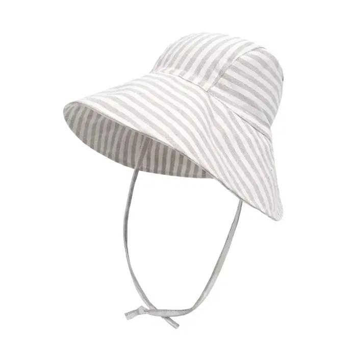 Chapeau bébé SunHat été unisexe coton lin multifonctionalité quatre saisons extérieur plage promenade voyage mode décontracté pour enfants occasions spéciales