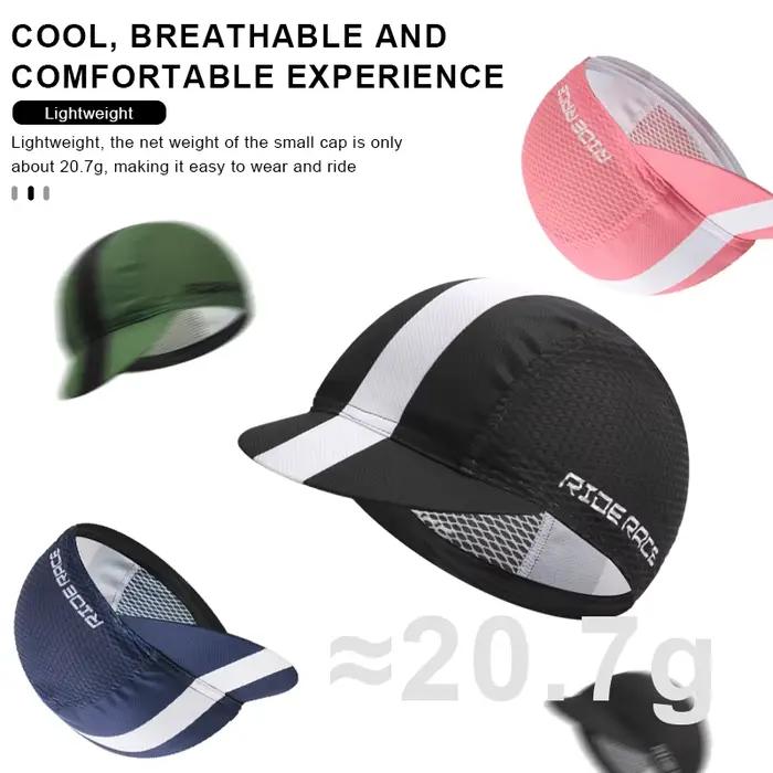 Casquette de cyclisme avec bord