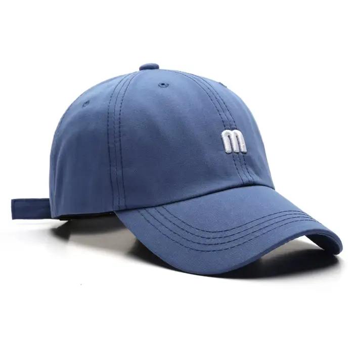 Casquette de baseball 100% coton pour hommes et femmes
