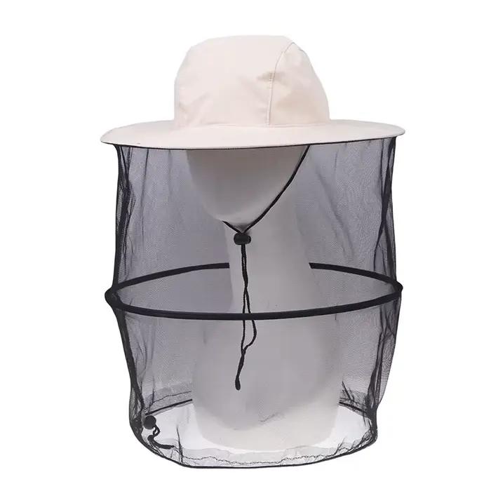Chapeau anti-moustiques avec filet GNE pour hommes et femmes