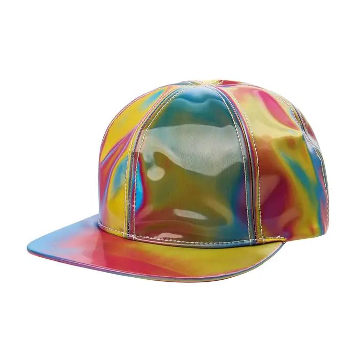 Chapeau Marty McFly sous licence arc-en-ciel changeant pour cosplay accessoires Retour vers le Futur casquette de baseball adulte ajustable pour hommes et femmes occasions spéciales et conventions