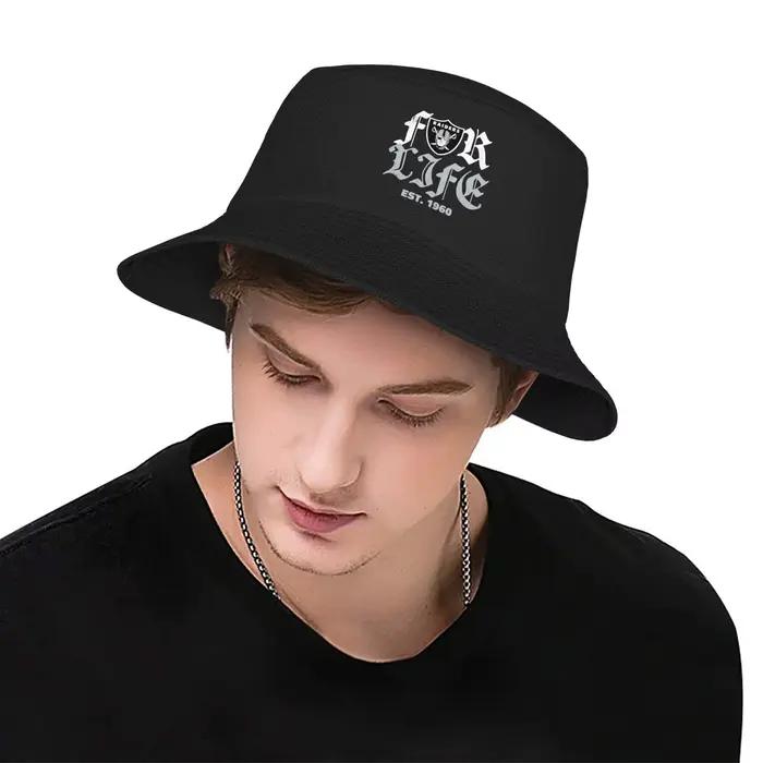 Chapeau Panama Raiders Noir Unisexe pour Activités Extérieures Été Plage Plongée Pêche Festival Musical Occasions Spéciales