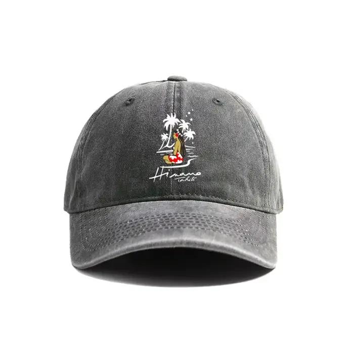 Hinano Tahiti bière casquette de Baseball été en détresse papa chapeaux hommes en plein air réglable coton casquettes