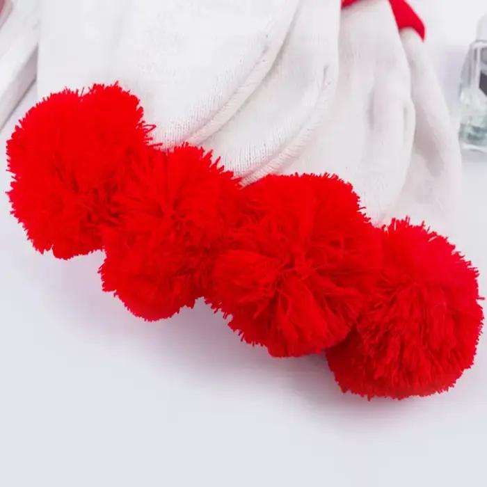 Où est Wally Waldo Chapeau tricoté rouge blanc Cosplay Halloween cadeau de Noël hiver chaud épais casquette femmes et hommes chapeaux de Saint-Valentin