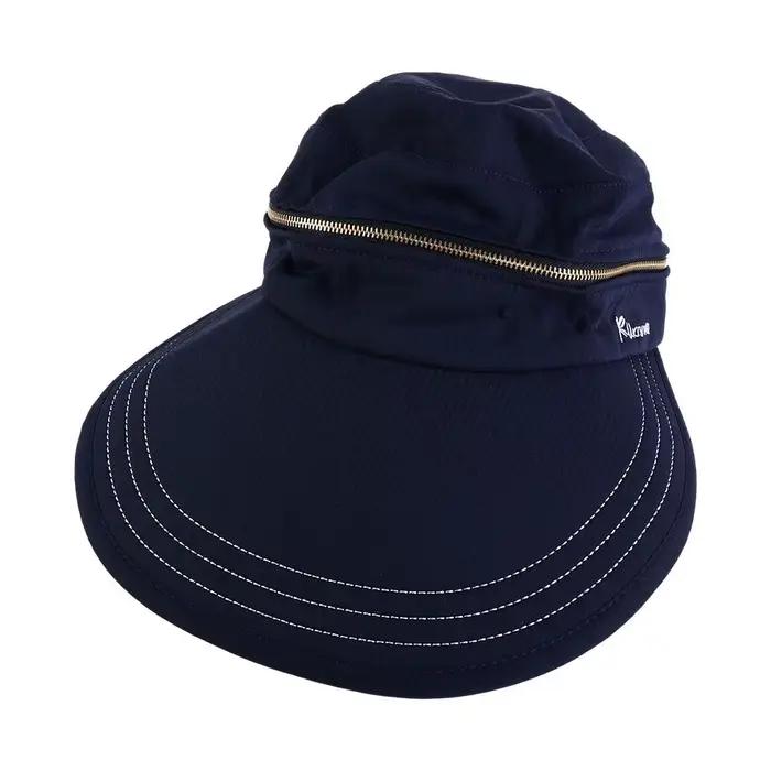 Pliable mode nœud papillon grand bord Cycilng dames couleur unie pêcheur chapeau seau