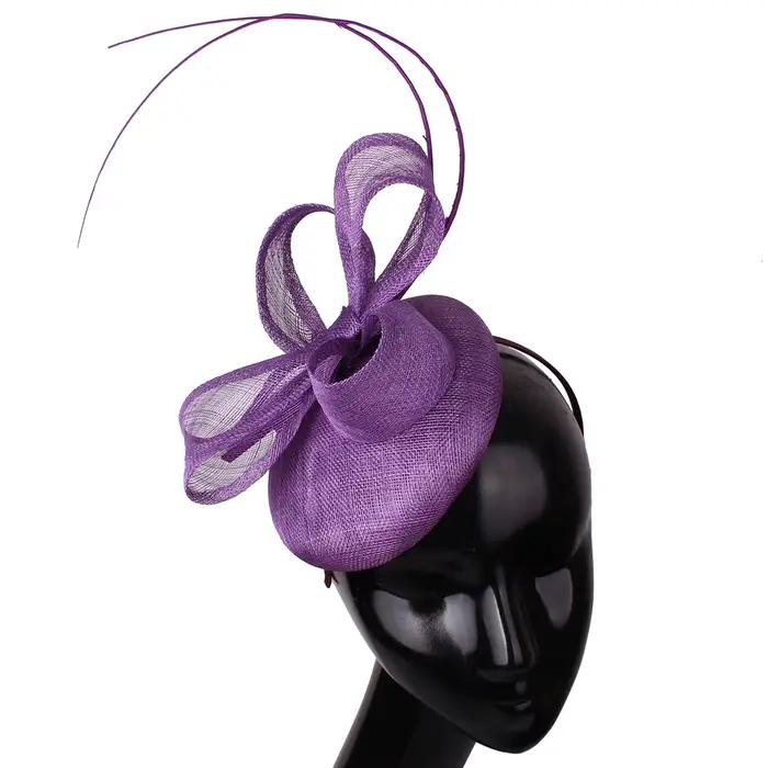 Chapeau Fascinateur Sinamay Élégant Pour Femmes Accessoire De Mode Polyvalent Pour Mariages Fêtes De Cocktail Soirées Gala Occasions Spéciales