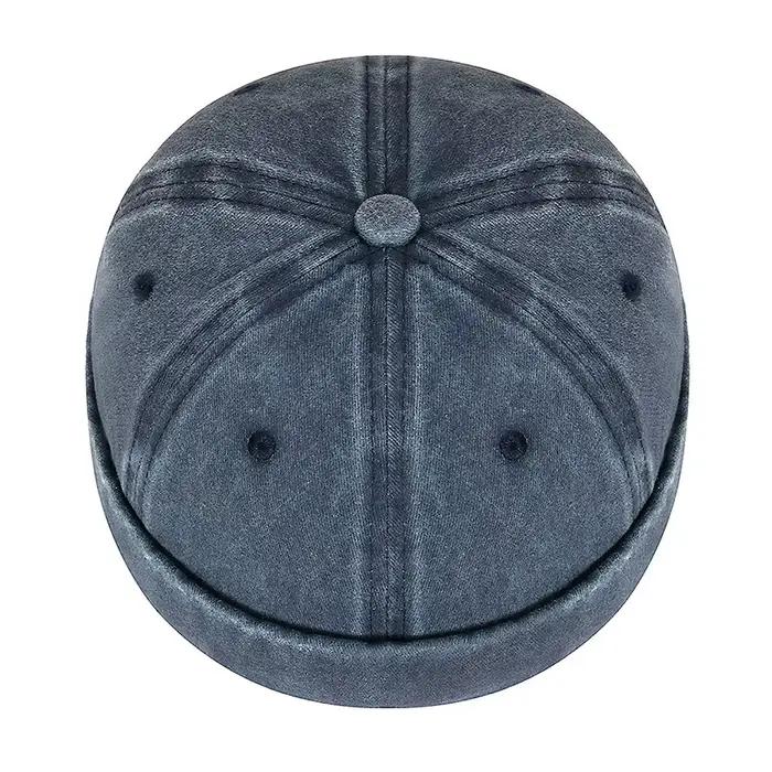 Casquette hip-hop délavée à capote souple de style rue polyvalente pour hommes et femmes pour toutes les saisons et les voyages