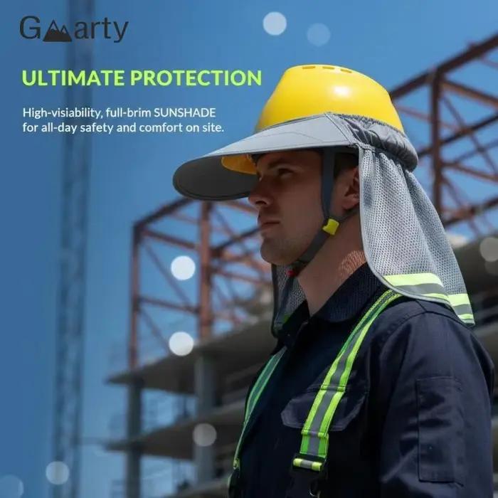 Nouvelle casquette réfléchissante en maille respirante anti-UV