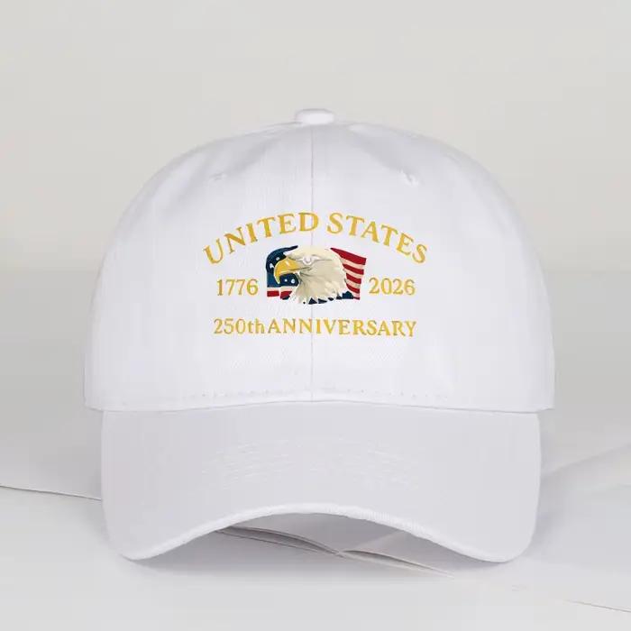 Casquette de baseball avec imprimé Aigle Blanc