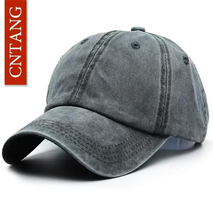 CNSizes-Casquette de baseball unisexe en coton solide