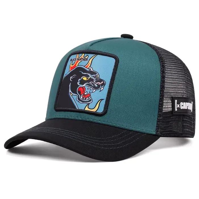 Casquette de baseball Black Panther de haute qualité pour le sport en plein air