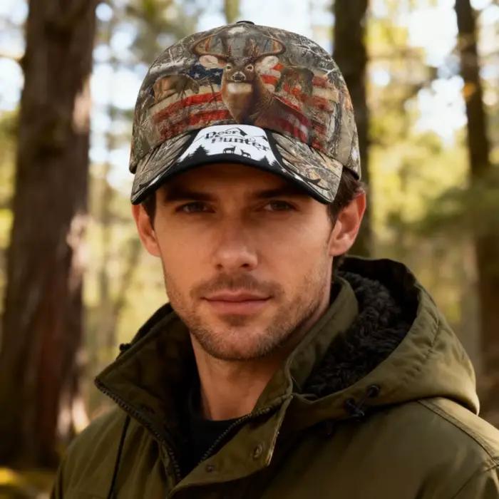 Casquette de baseball camouflage cerf pour la chasse en plein air