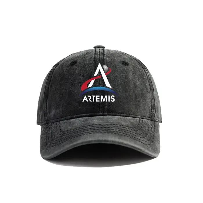 Casquette de baseball en coton tricoté, protection solaire réglable pour hommes et femmes, six couleurs vives, parfait pour les activités extérieures et les journées estivales