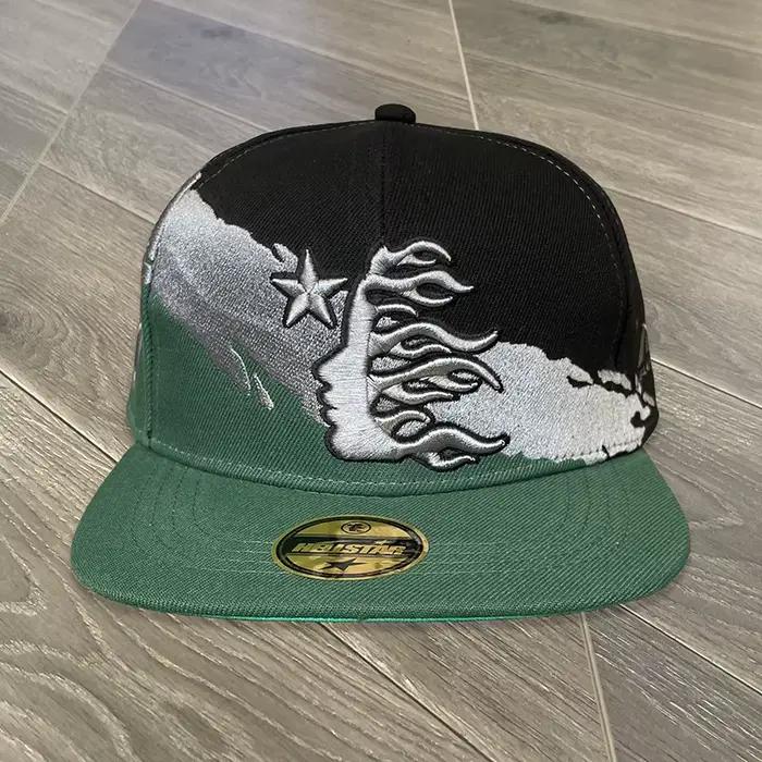 Casquette de baseball HELLSTAR brodée avec logo, casquette ajustée, casquette de sport décontractée pour hommes et femmes toutes saisons