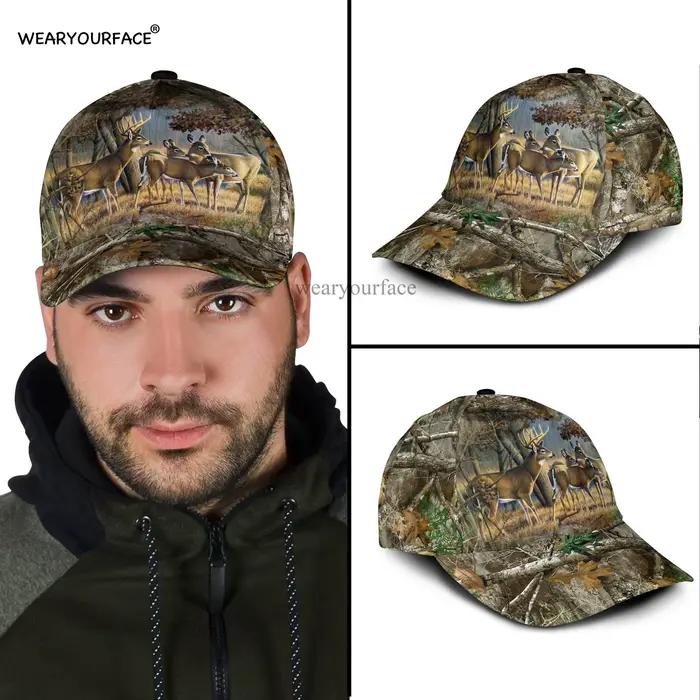 Casquette de Baseball avec Imprimé de Chien pour html au Cerf