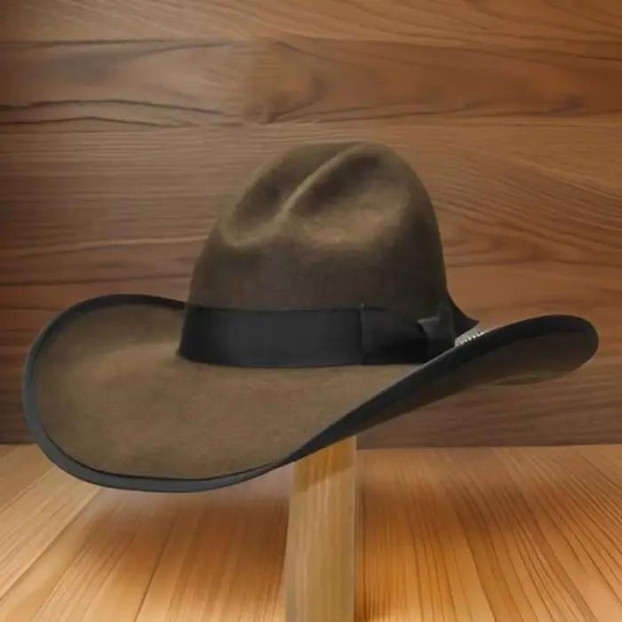 A52E chapeau Outback en laine pour Festival musique adulte hiver automne