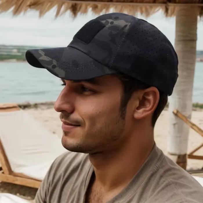 Casquette de baseball camouflage respirante et décontractée pour hommes