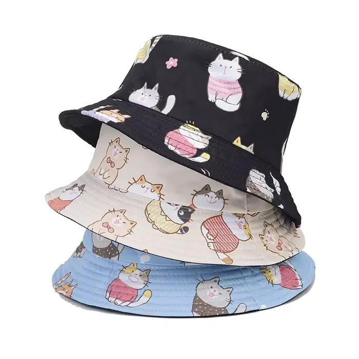 Bocca-Chapeau de soleil réversible double face pour garçon et fille