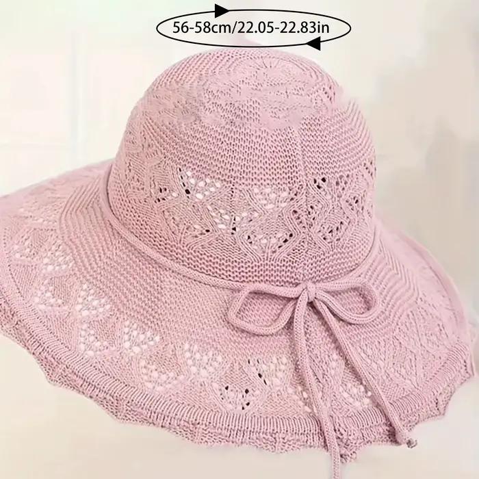 Chapeaux pare-soleil à large bord pour femmes