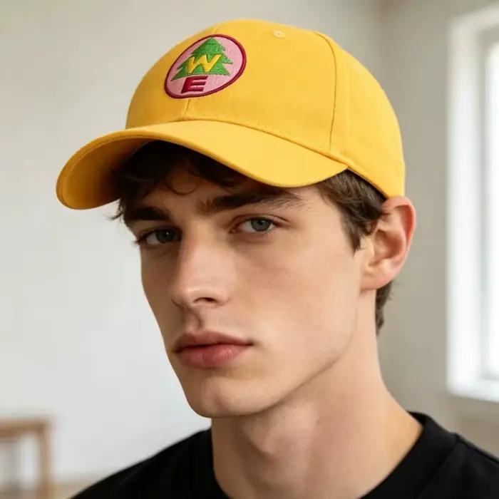 Casquette de baseball Russell l'explorateur de la nature sauvage inspirée du film d'animation jaune brodée pour cosplay protection solaire casquettes gorras
