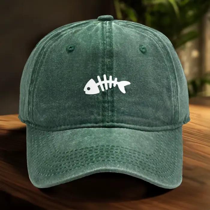 Casquette de Baseball en os de poisson